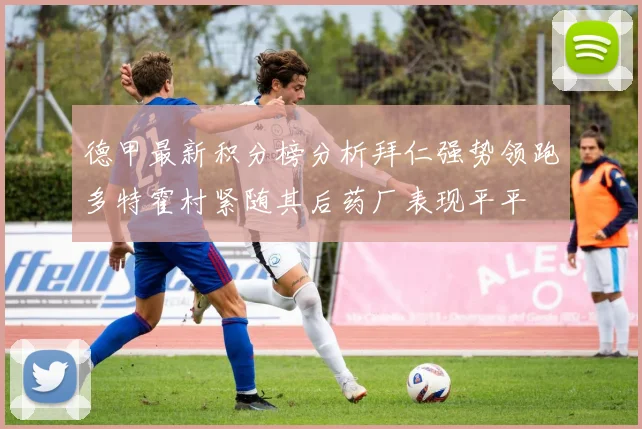 德甲最新积分榜分析拜仁强势领跑多特霍村紧随其后药厂表现平平